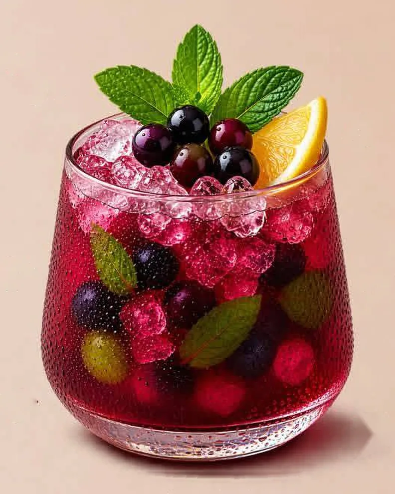 Royale Bugnay Berry Smash cocktail